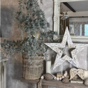 Csillag dekoráció talpon2