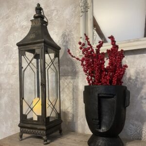 Fém lámpás bronz2