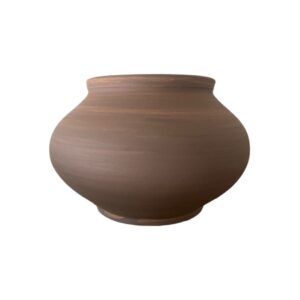 Kaspó kerámia barna