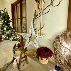 Csillag dekoráció talpon 3