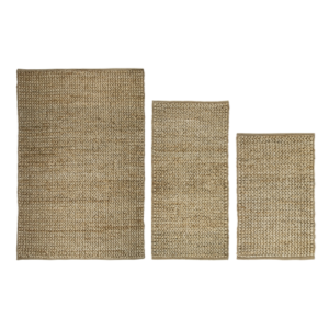 Kézzel készített juta szőnyeg 60x90 cm2