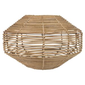 Rattan fali lámpa 32 cm2