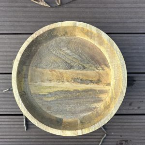 Madera dekorációs tál 3