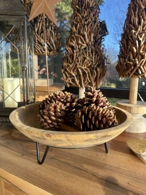 Madera dekorációs tál 5