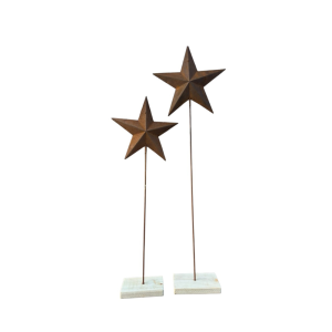 Rustic Stars deko