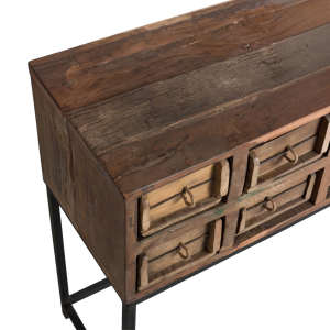 Madera 8 fiókos konzolasztal 6