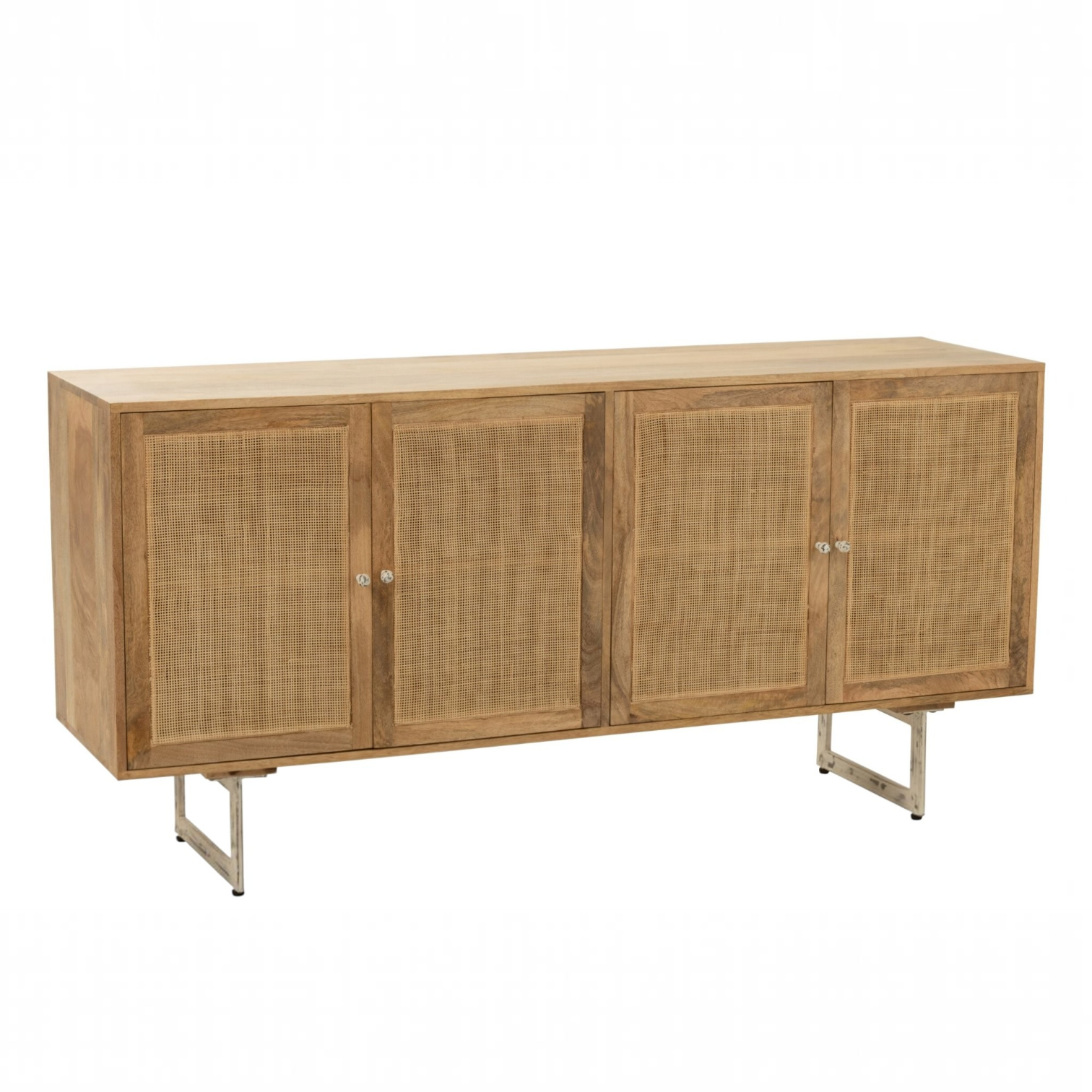 Solana mangófa–rattan komód 1