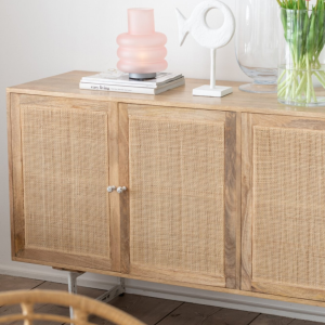 Solana mangófa–rattan komód 10