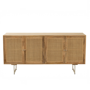 Solana mangófa–rattan komód 2