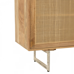 Solana mangófa–rattan komód 5