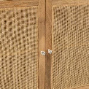 Solana mangófa–rattan komód 6