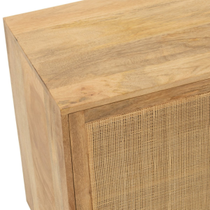 Solana mangófa–rattan komód 7